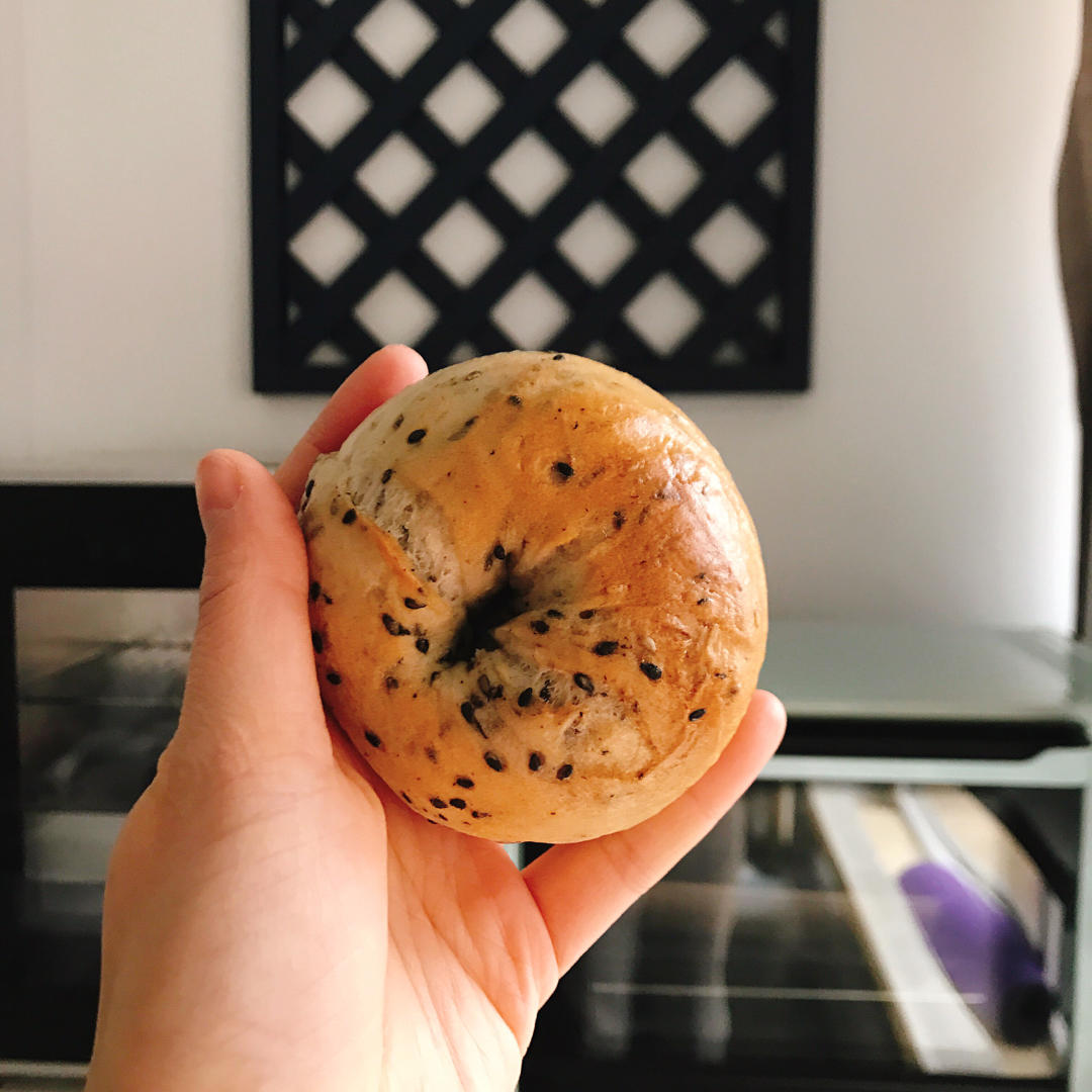 原味贝果🥯/黑芝麻贝果🥯