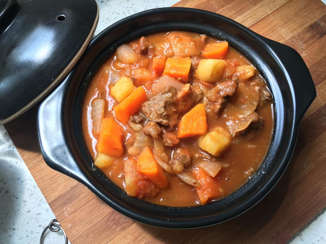 土豆炖牛肉
