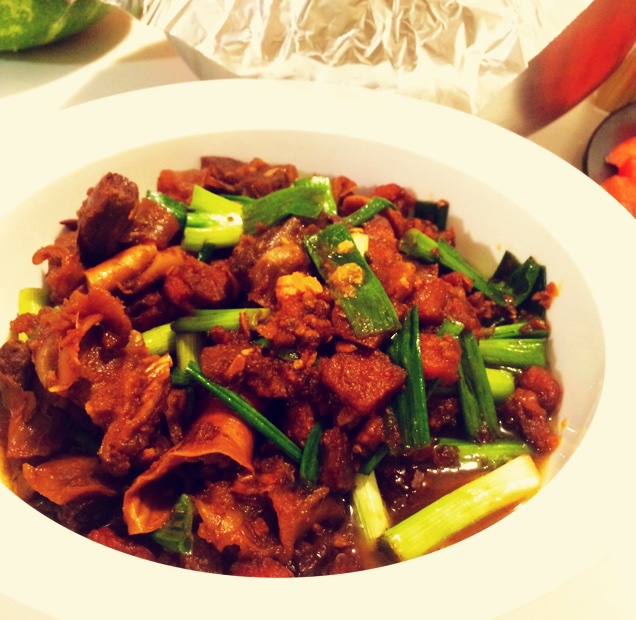 胡萝卜炖牛腩