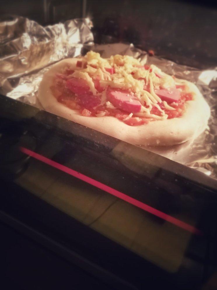 8寸纯手工什锦披萨