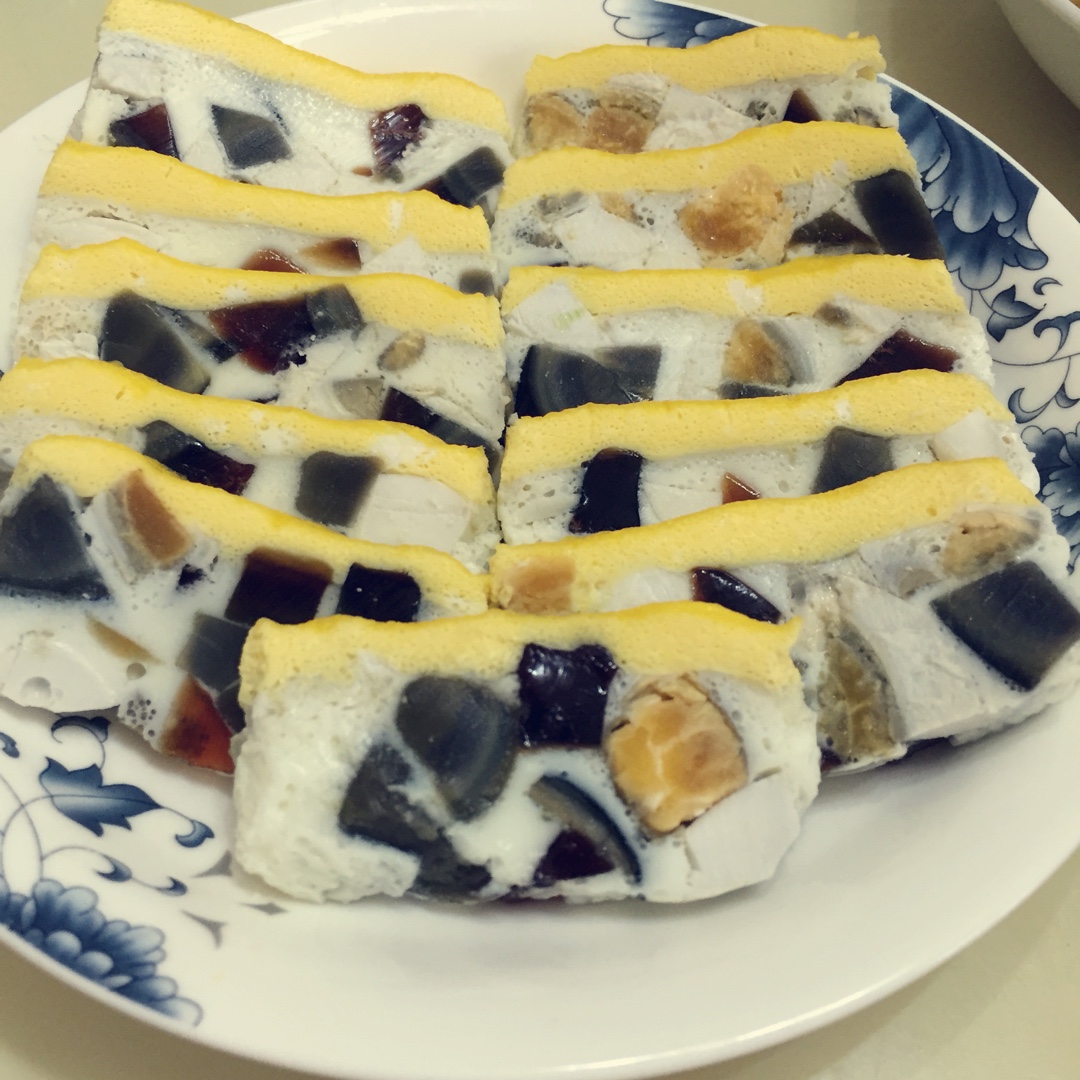 三色蒸蛋