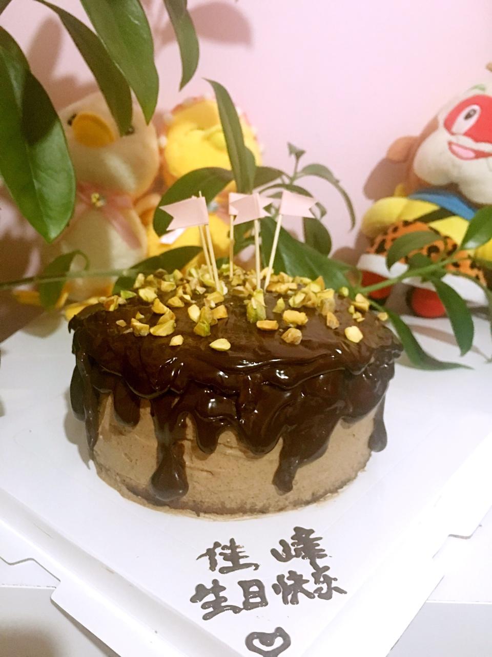 （视频菜谱）滴落巧克力蛋糕