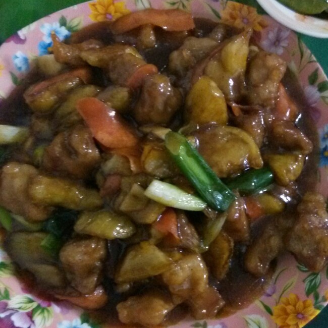 溜肉段烧茄子（东北硬菜呀哈哈）