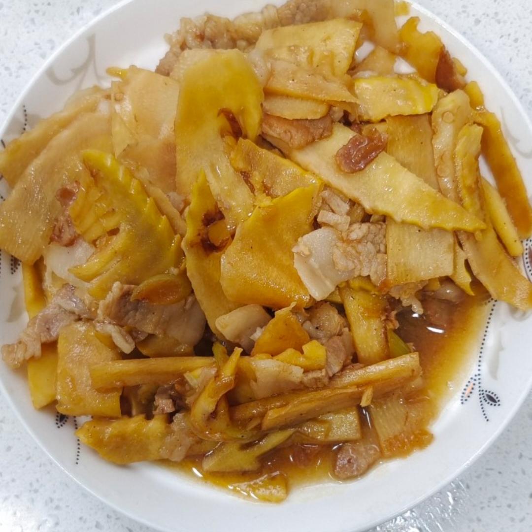 冬笋炒肉也太好吃了！