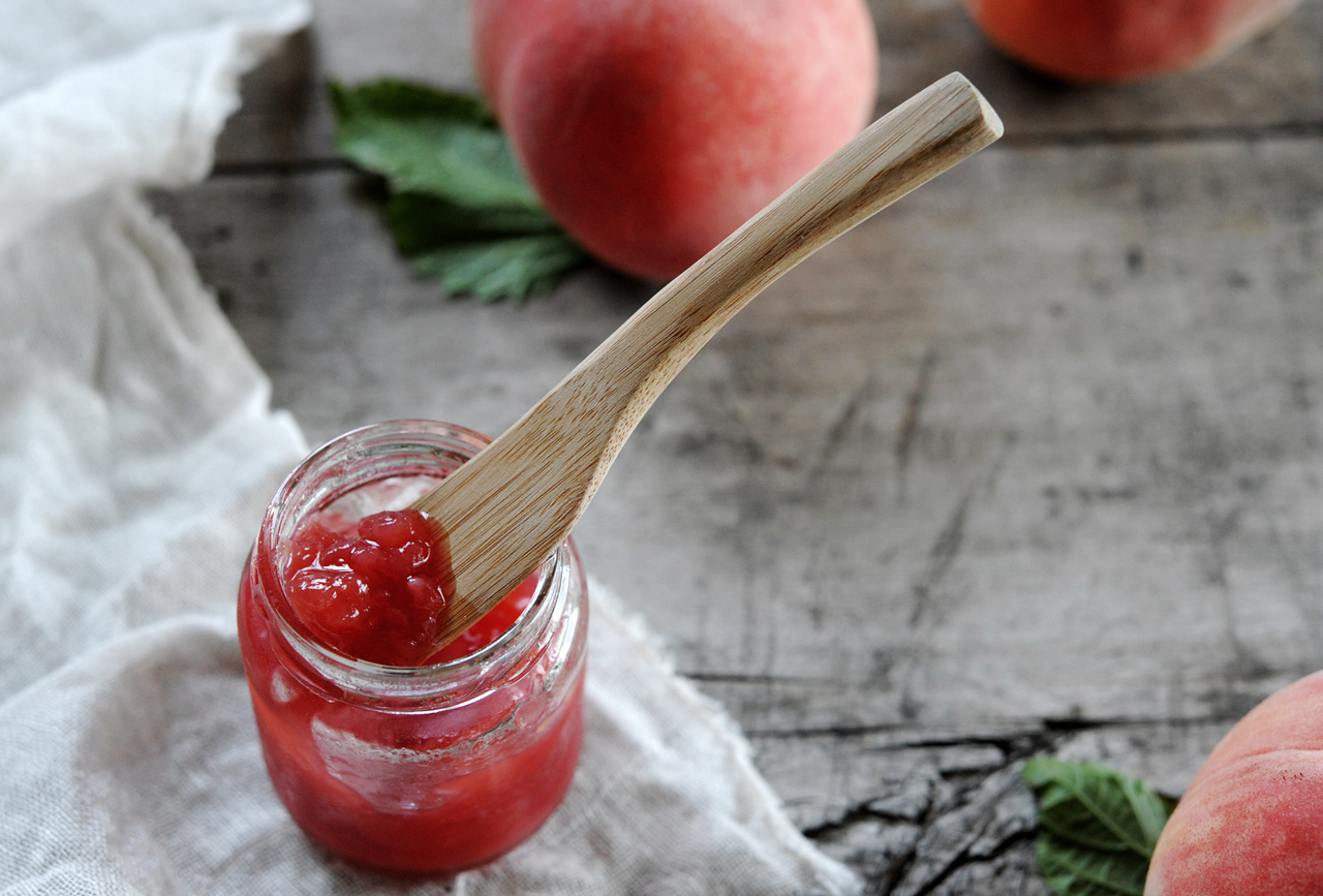 大颗果肉水蜜桃果酱