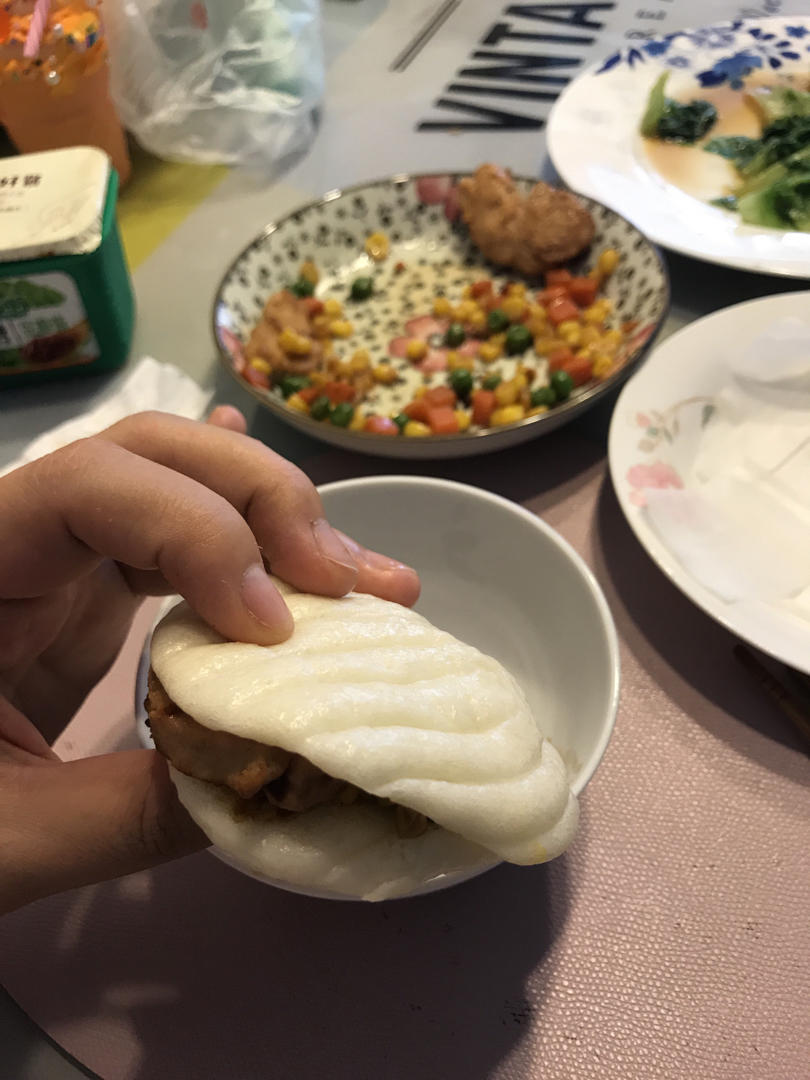 扇贝夹饼
