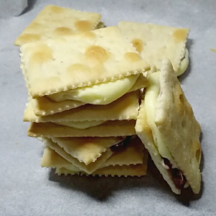 『牛轧糖梳打饼干』用料简单品质有保证的版本~