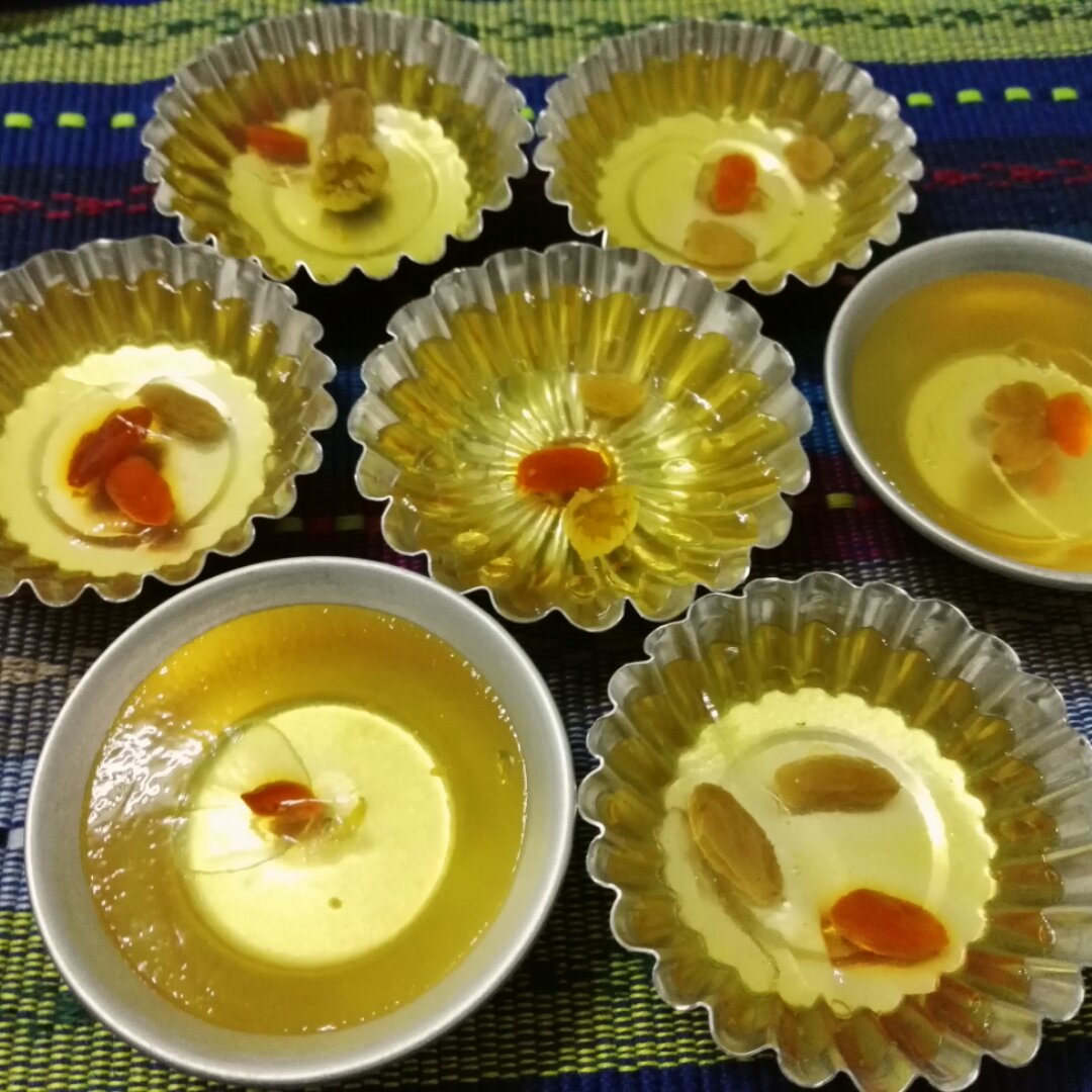 冰吖做的菊花糕