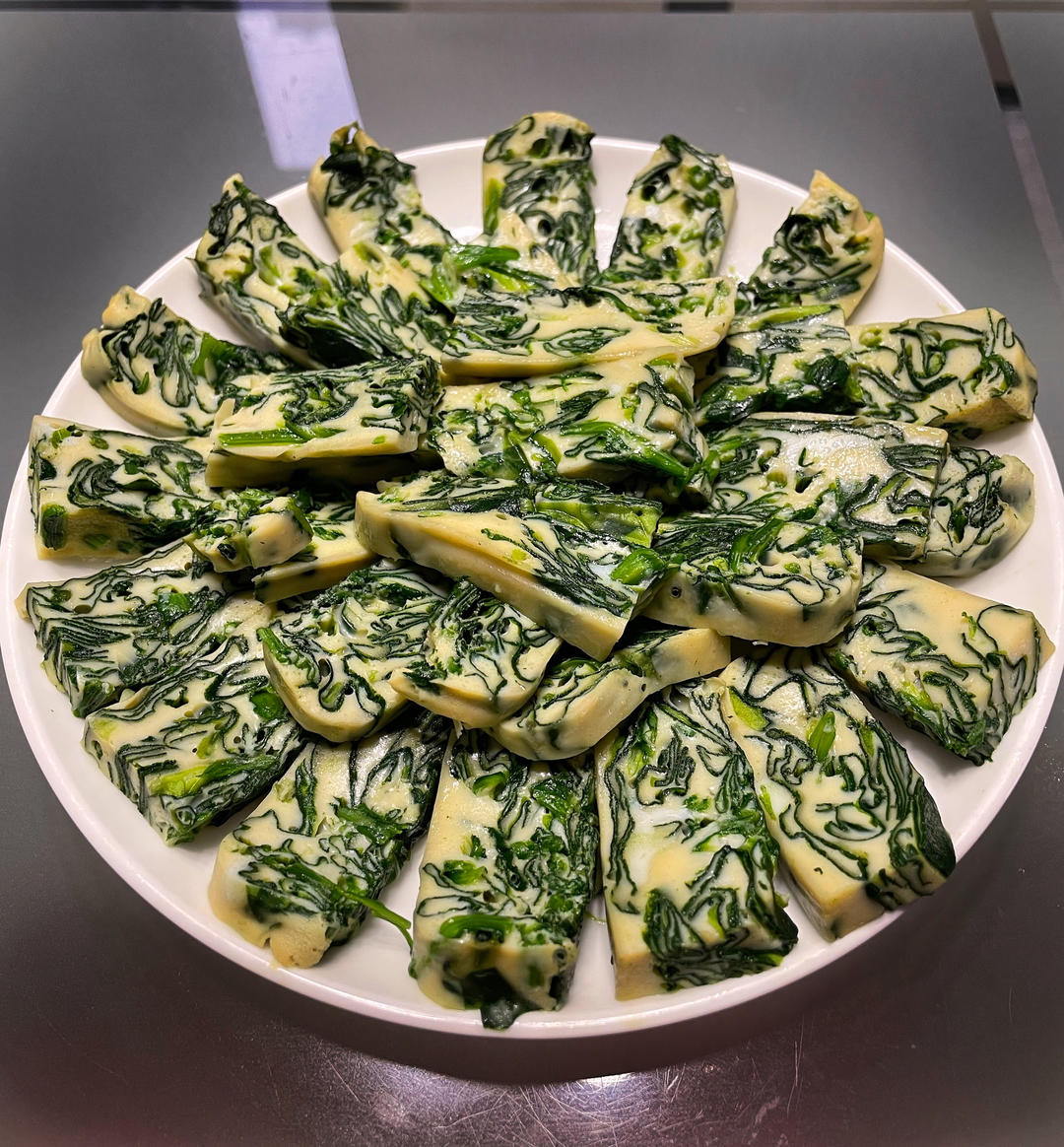 菠菜和鸡蛋的完美搭配——菠菜鸡蛋糕