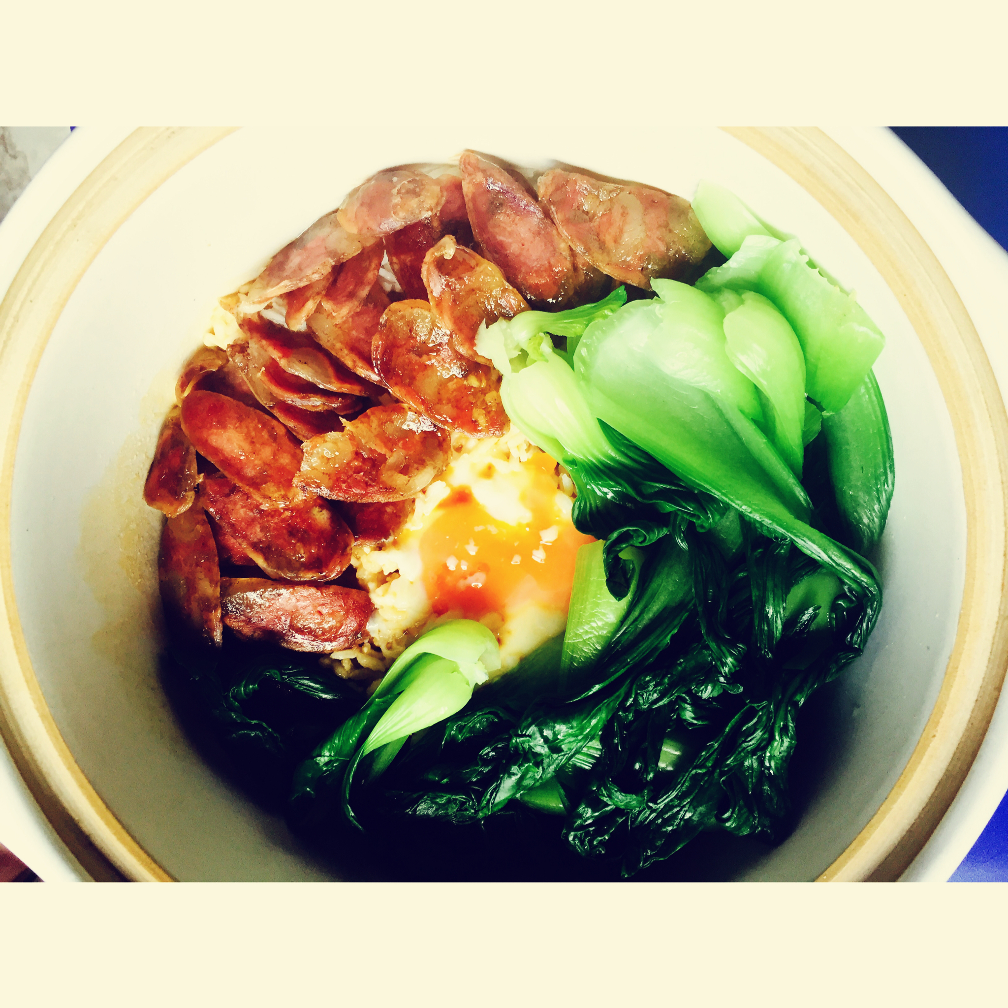 香肠煲仔饭