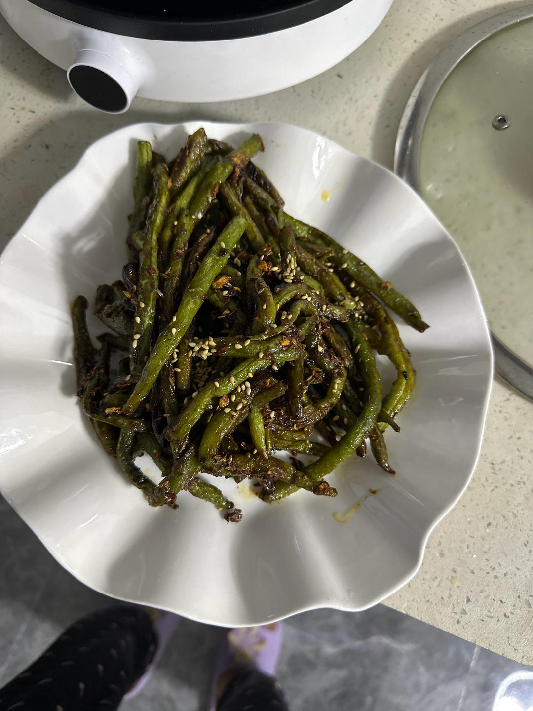 干煸孜然豆角