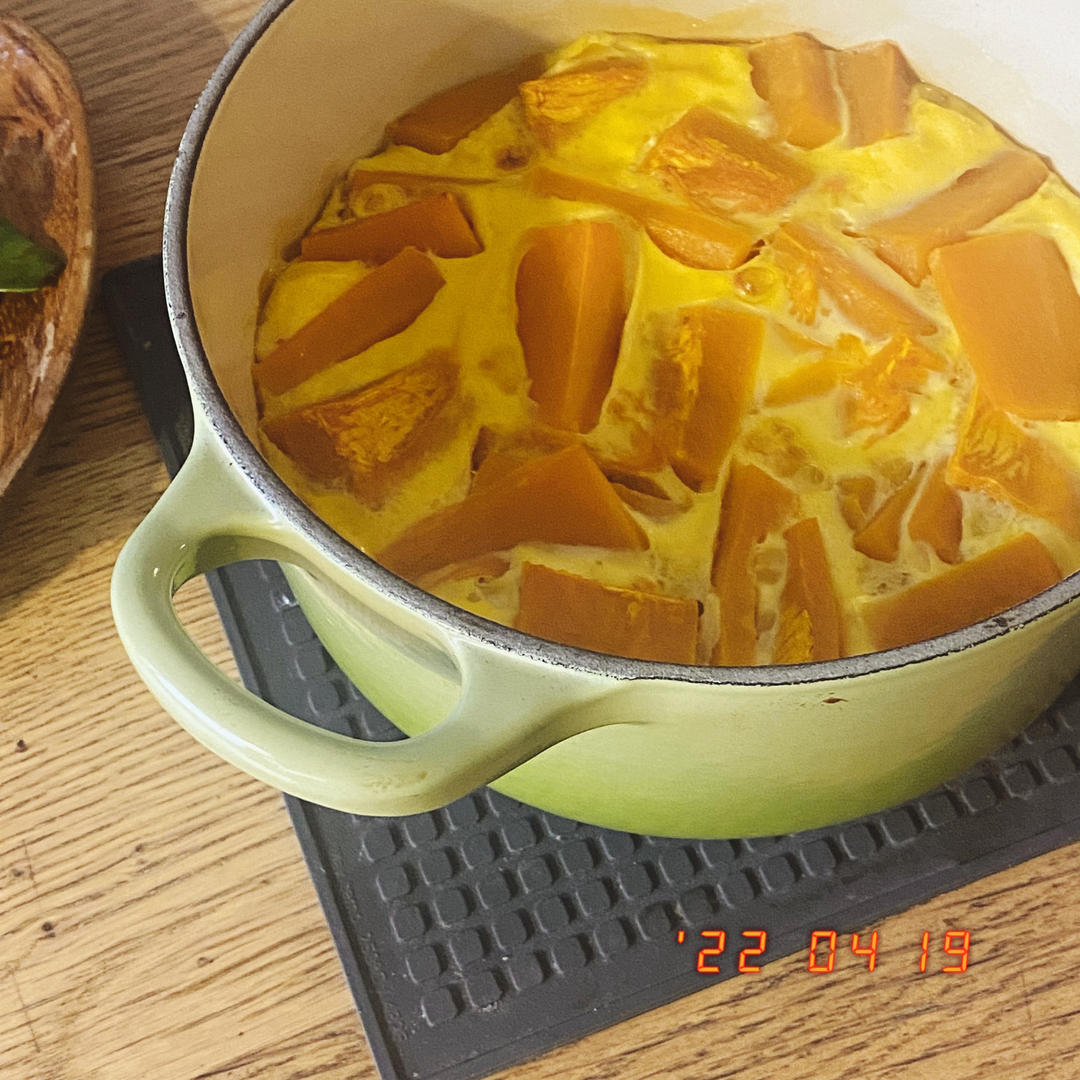 无油无水‼️减肥也能吃的甜品✅低脂蛋奶烤南瓜🎃巨简单