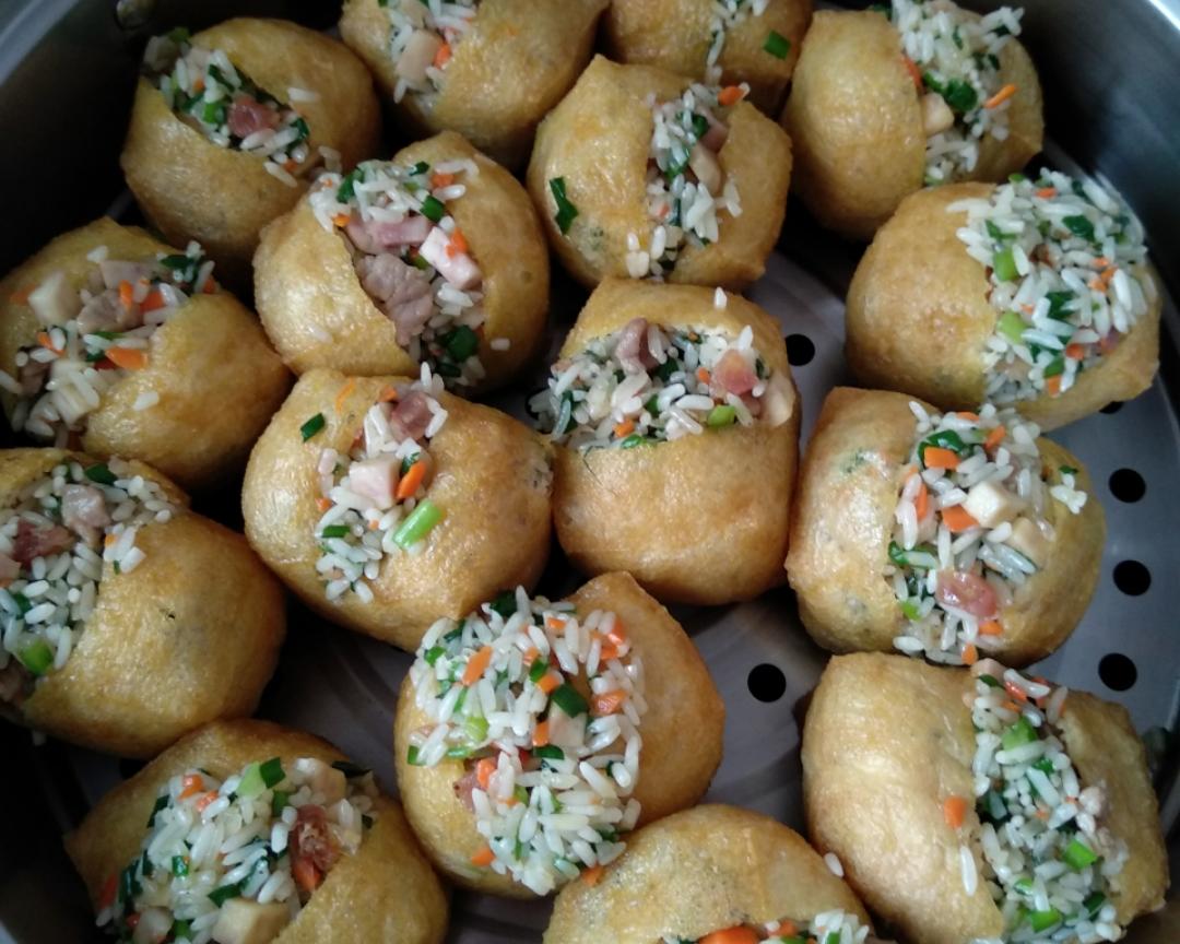 糥米豆腐酿的做法 步骤11