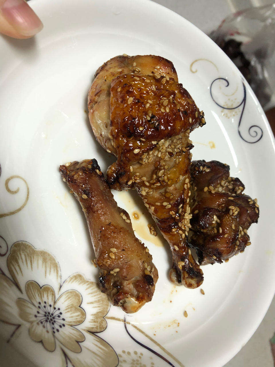 空气炸锅烤鸡腿【蜜汁琵琶腿】