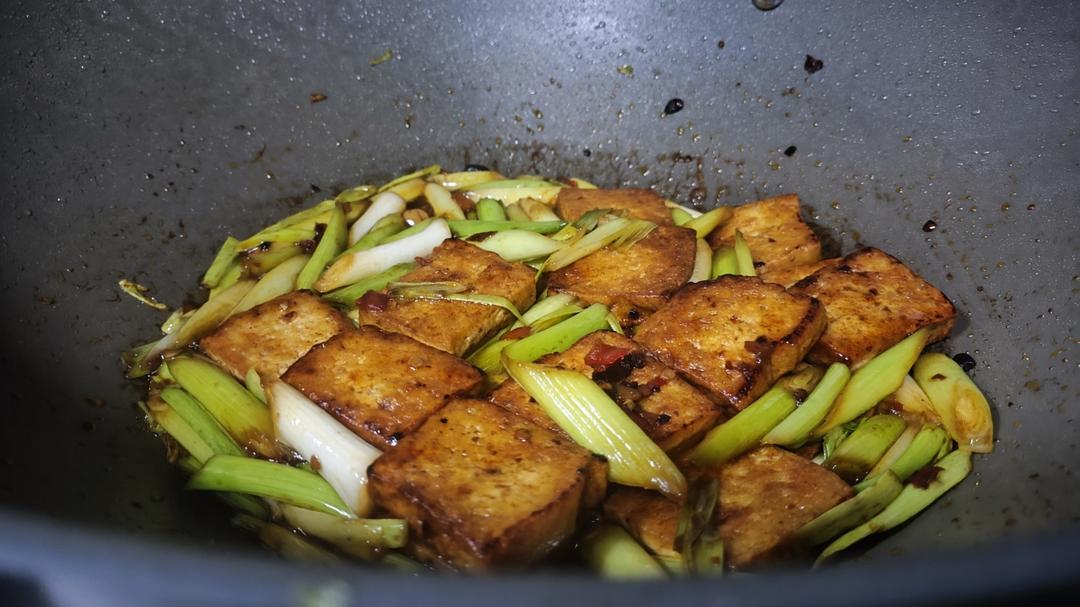 大葱烧豆腐