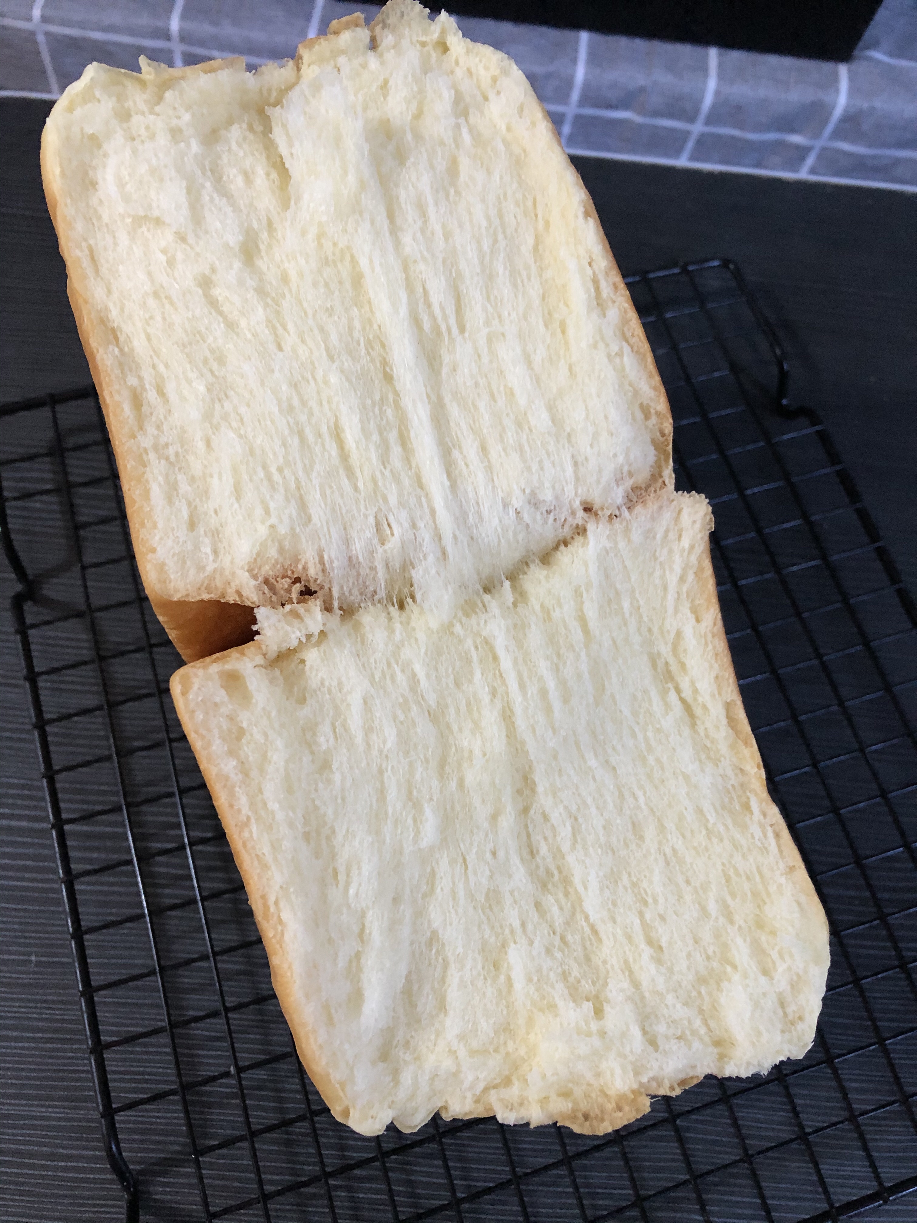 超简单❕超柔软的波兰种吐司面包(面包机揉面)