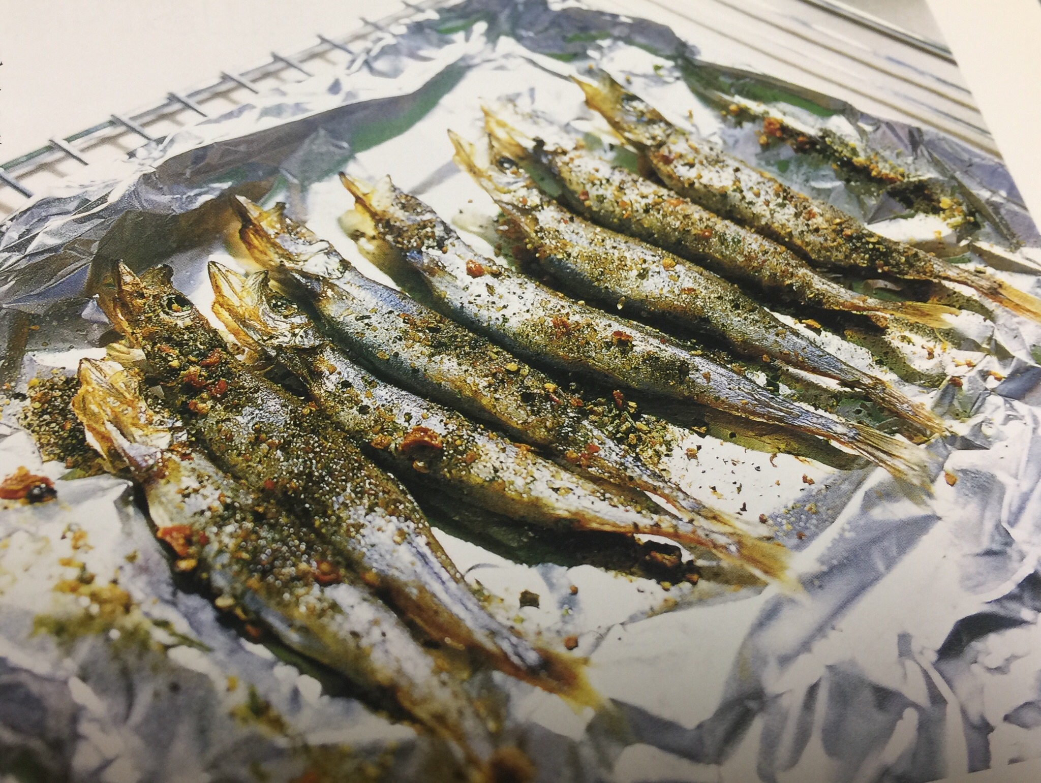 日式25:  七辛子烤柳叶鱼的做法
