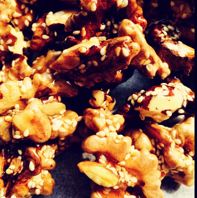 【琥珀核桃仁】冰糖无油不粘手