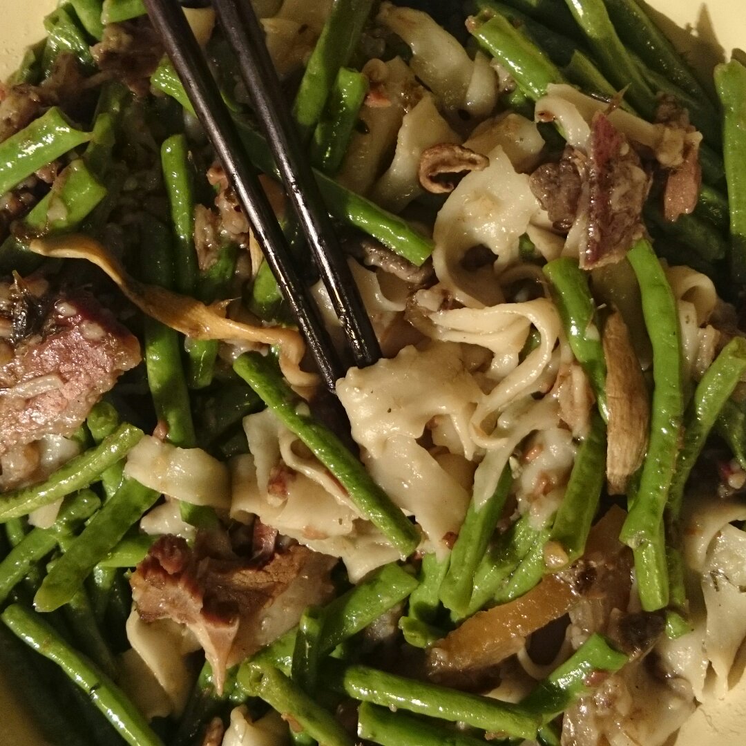 豆角焖面