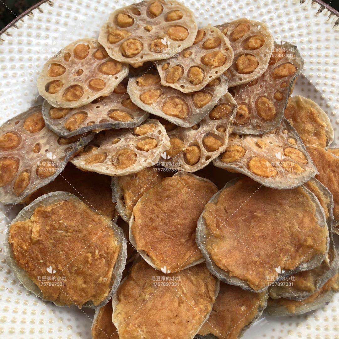 自制宠物零食，鸡肉藕合