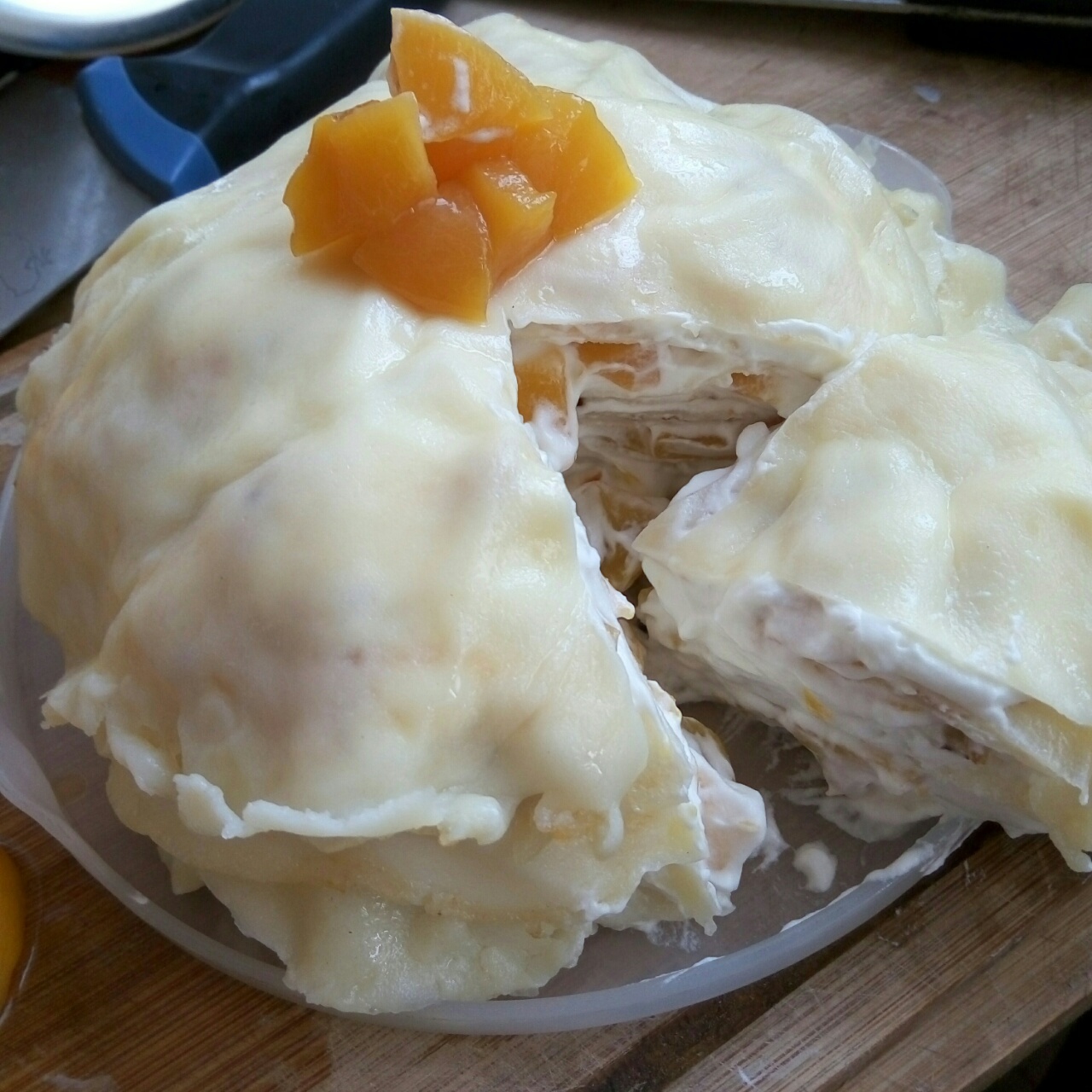 芒果千层蛋糕 6寸