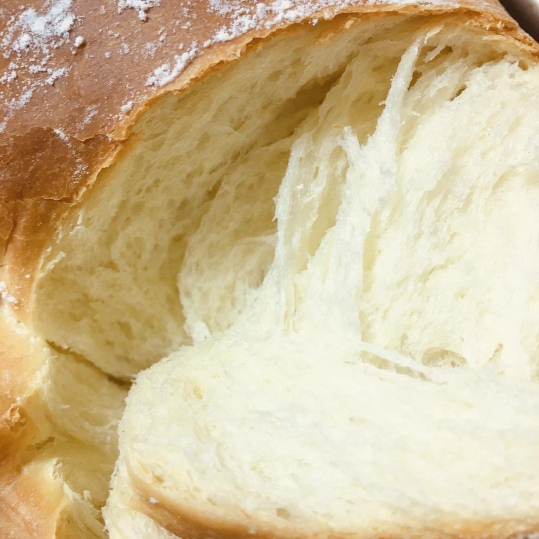 450g吐司面包（轻松手揉，无需面包机，初学者）