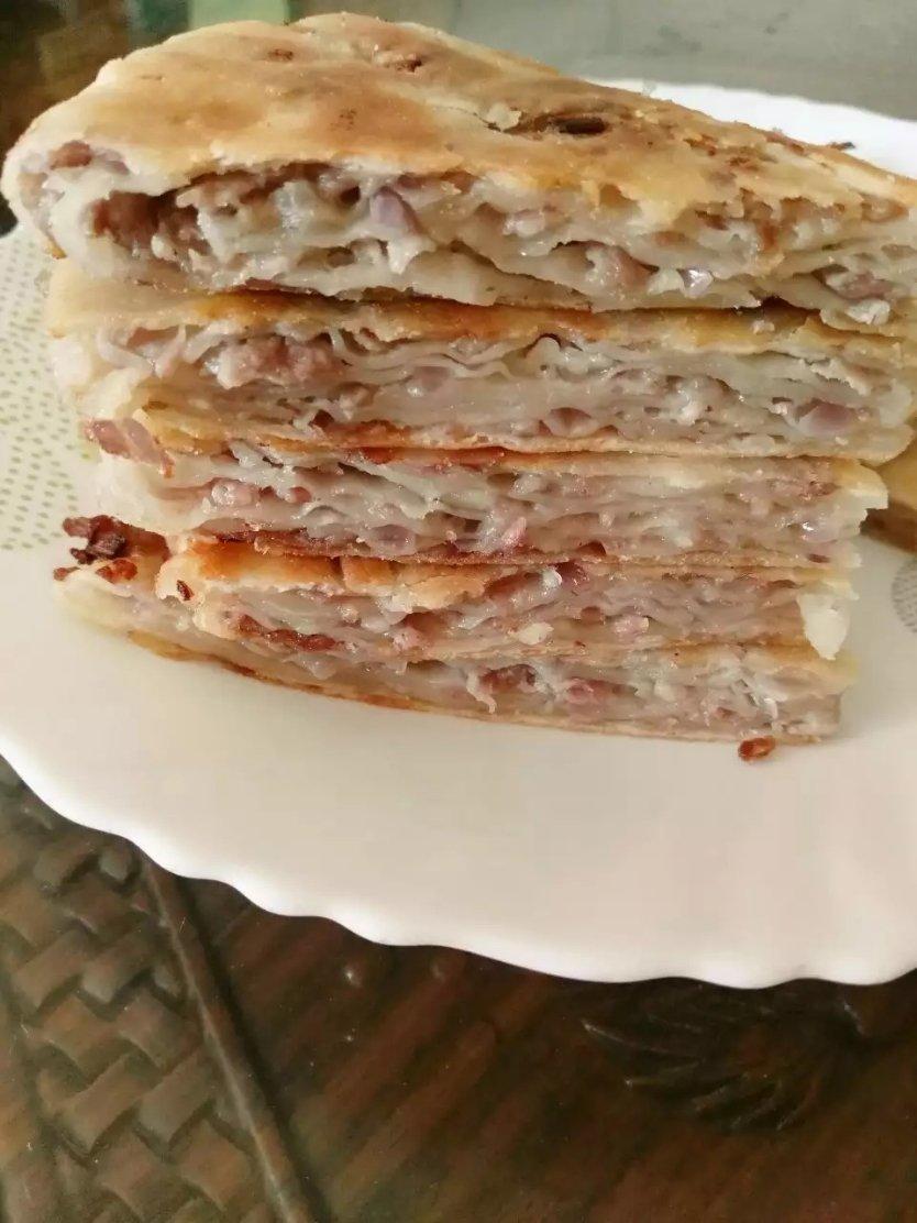 千层肉饼