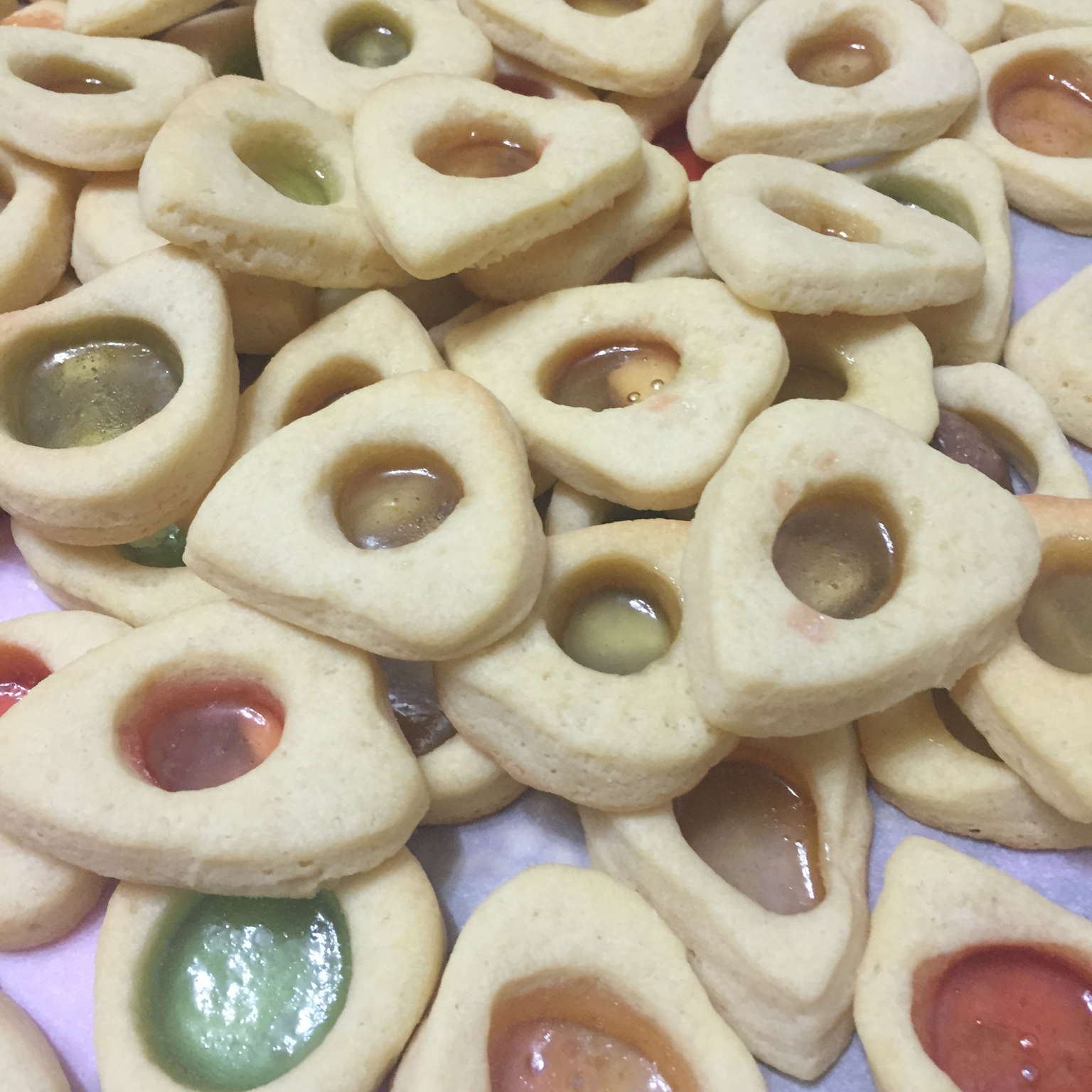 玻璃糖饼干