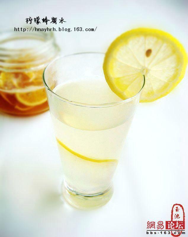 柠檬蜂蜜水的做法