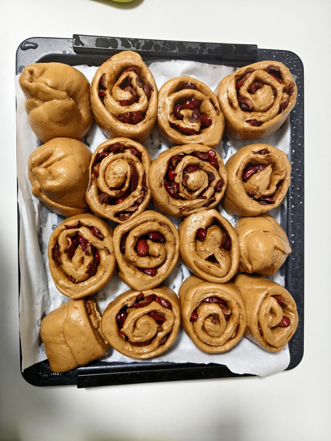 红糖红枣馒头（补气养颜）