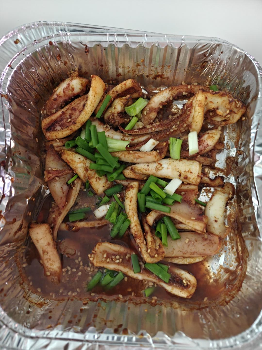 称霸夜市的超简单空气炸锅烤鱿鱼