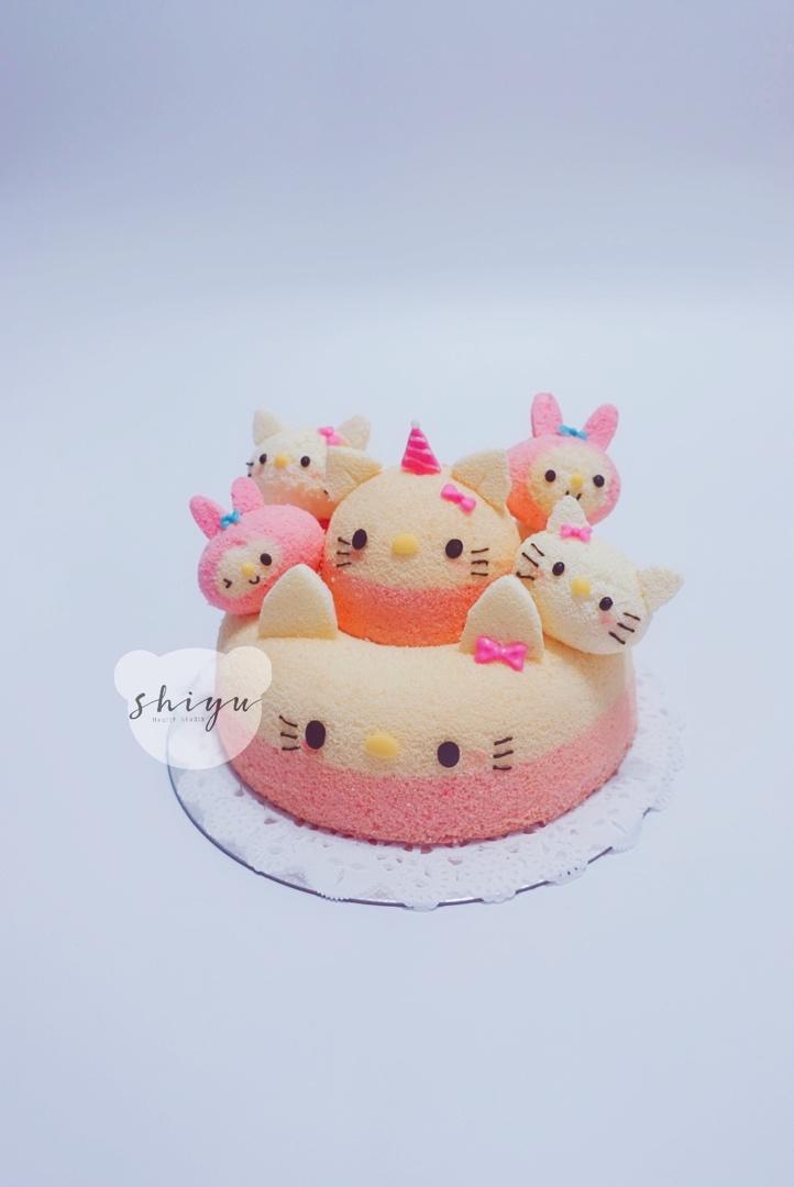 米奇主题3D卡通造型戚风蛋糕