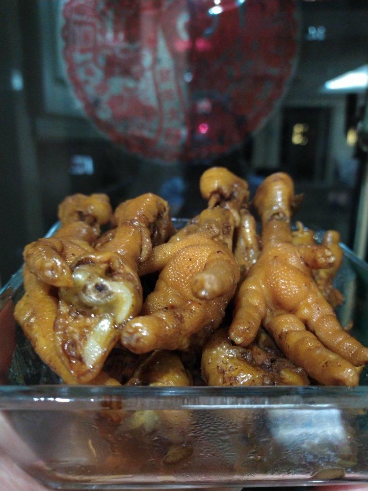 舔光盘子的啤酒可乐鸡翅鸡爪（无油）