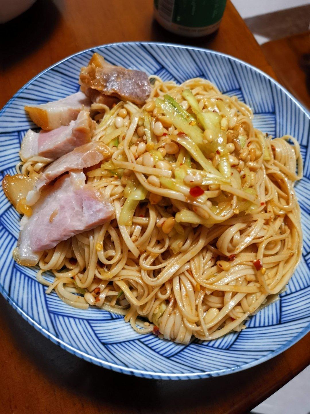 姥姥的爽口凉面！（干拌挂面）
