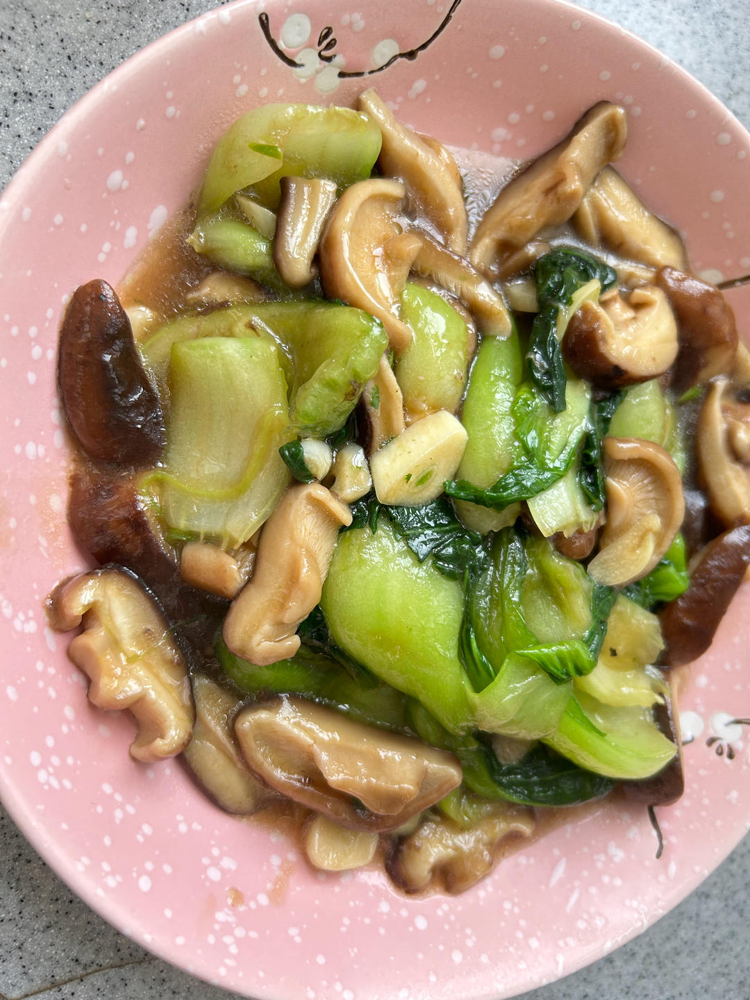 比肉还好吃的——蚝油香菇油菜