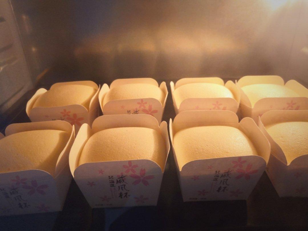 北海道纸杯蛋糕|不爆面不塌腰不皱皮