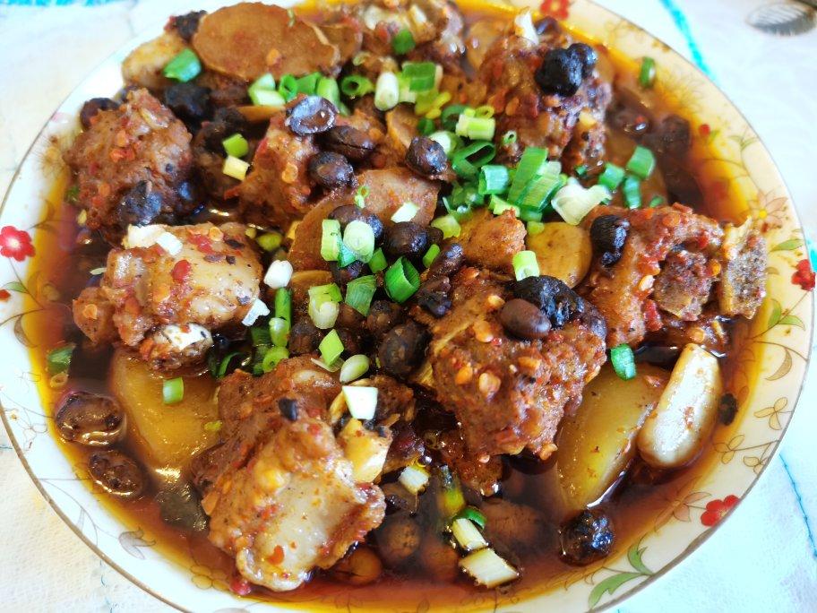 家常菜～豉汁蒸排骨