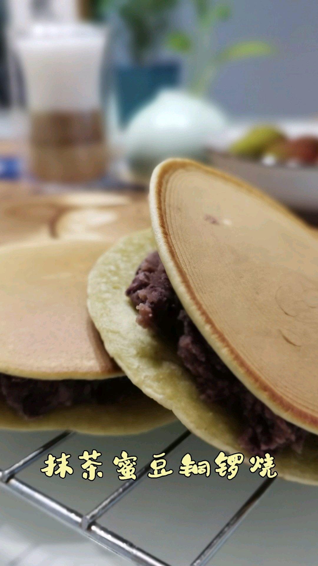 抹茶蜜豆铜锣烧