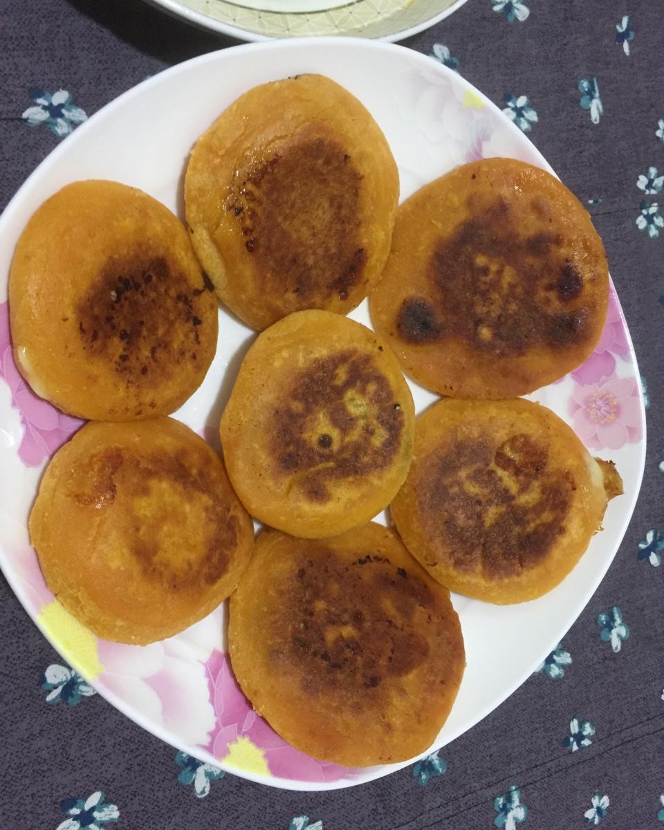 芝士红薯饼
