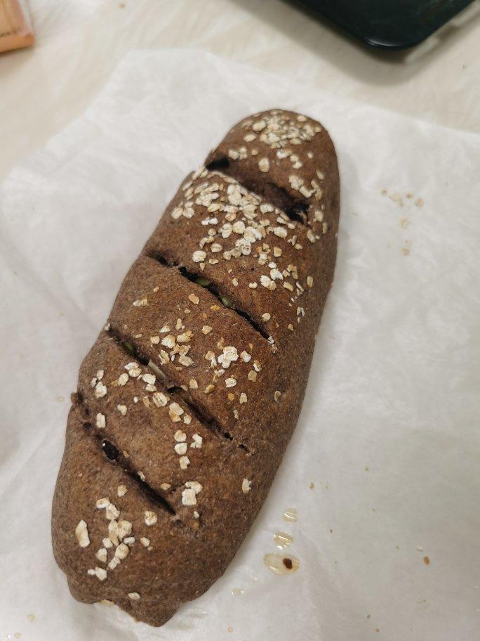 无油无糖全麦面包