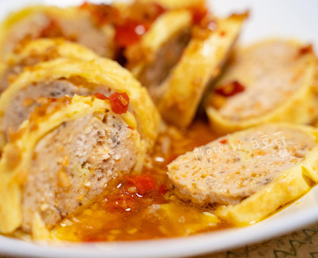 低卡高蛋白的鲜辣鸡肉蛋卷,减脂又美味!的做法