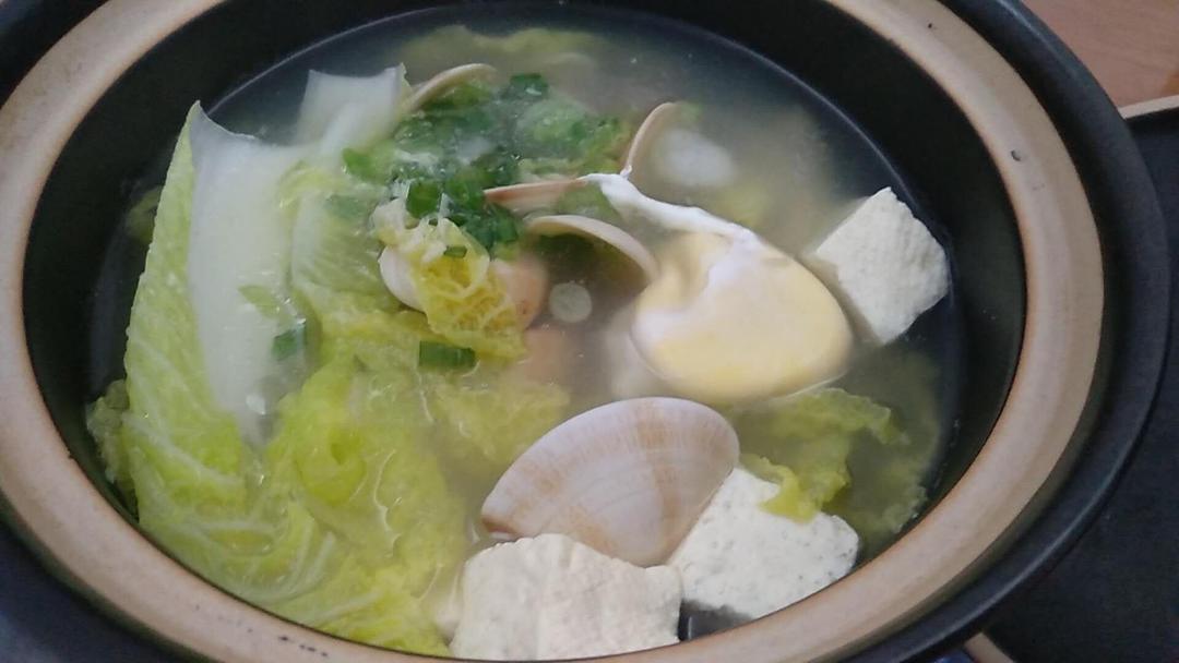 豆腐蛤蜊汤