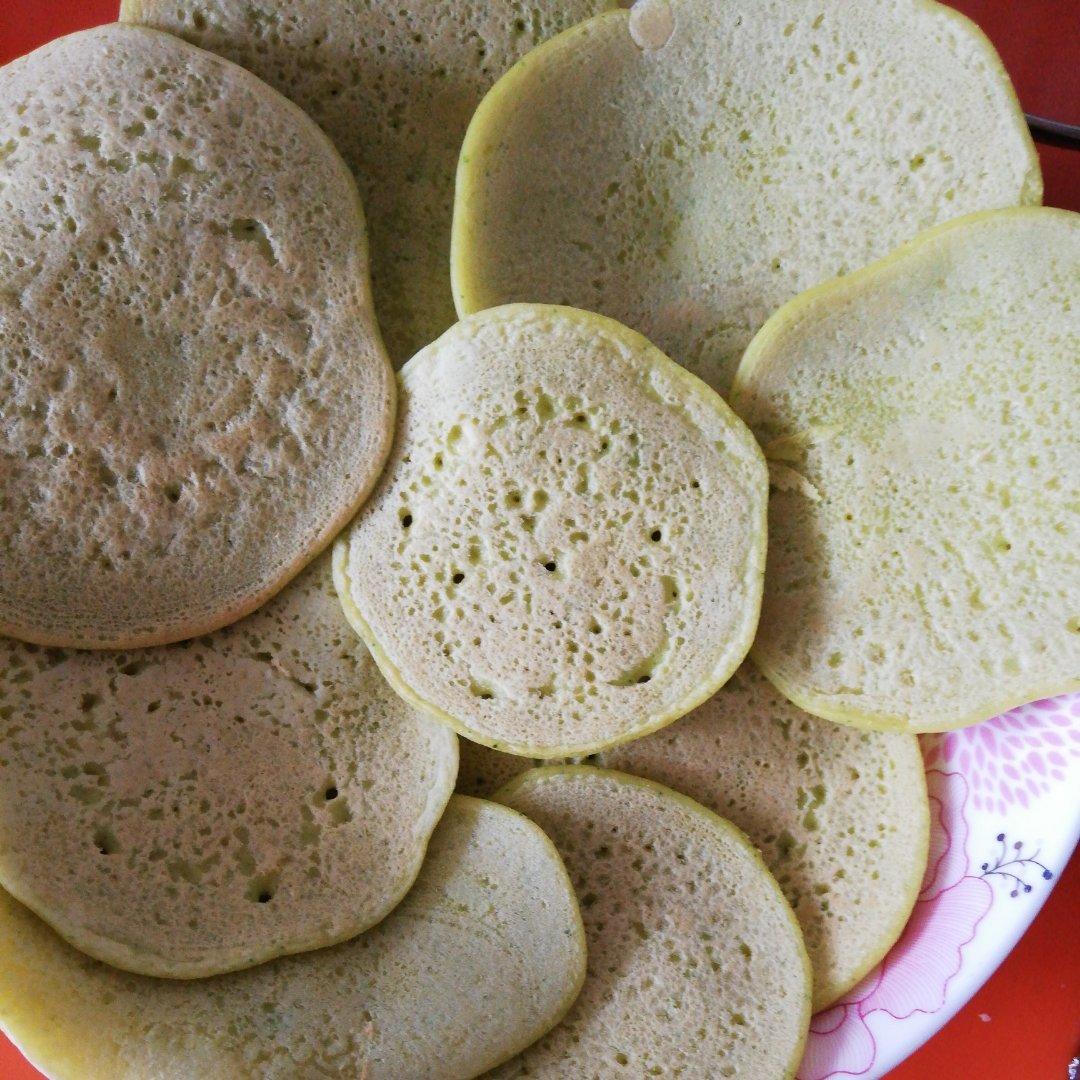 蔬菜松饼(9+宝宝辅食)