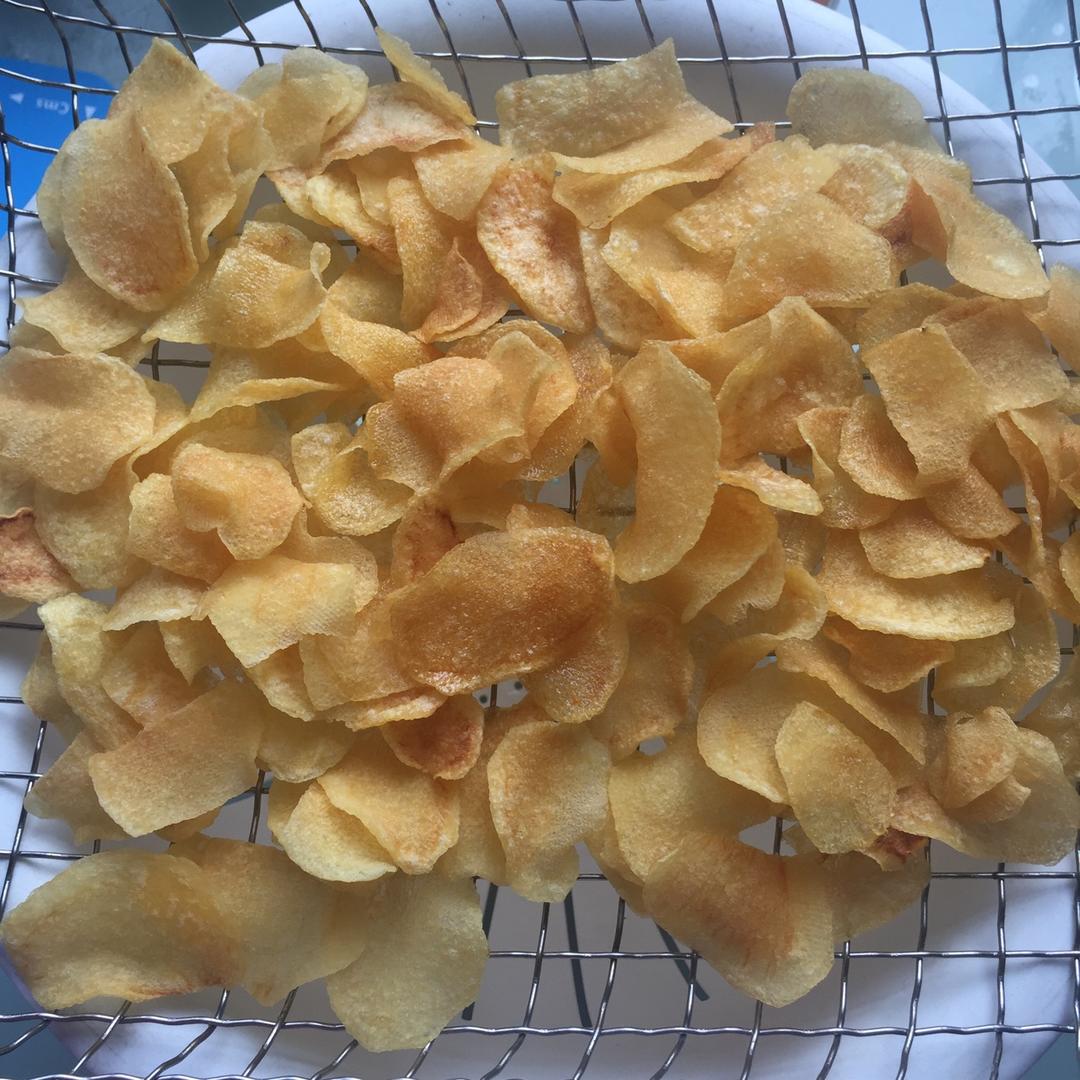 自制香辣薯片