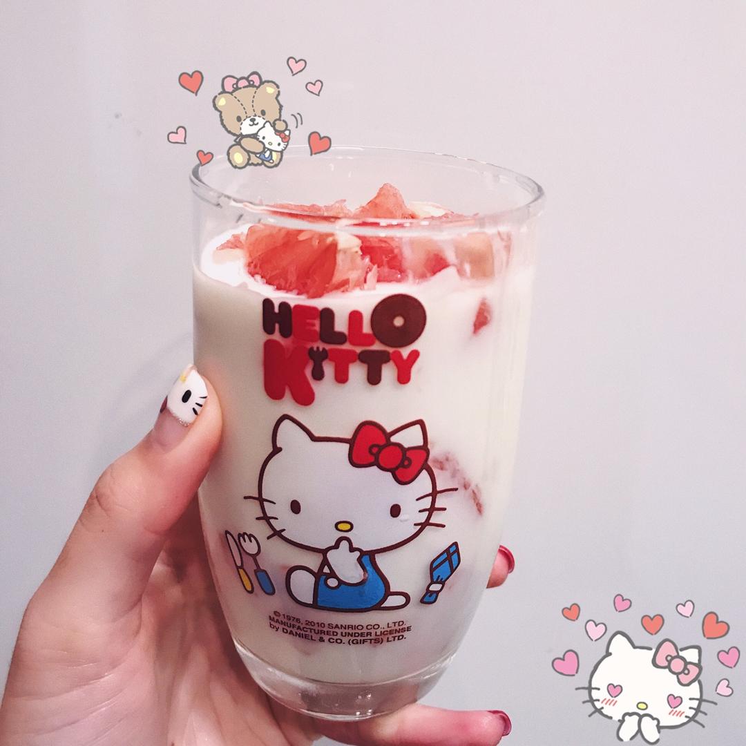 西柚酸奶