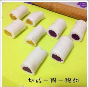 水晶紫薯紅薯糕的做法 步骤7
