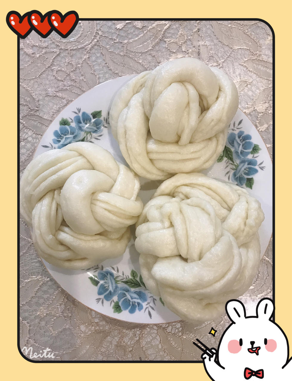 花儿一样美丽的花卷 造型馒头 蓬松煊软 附细节视频详解