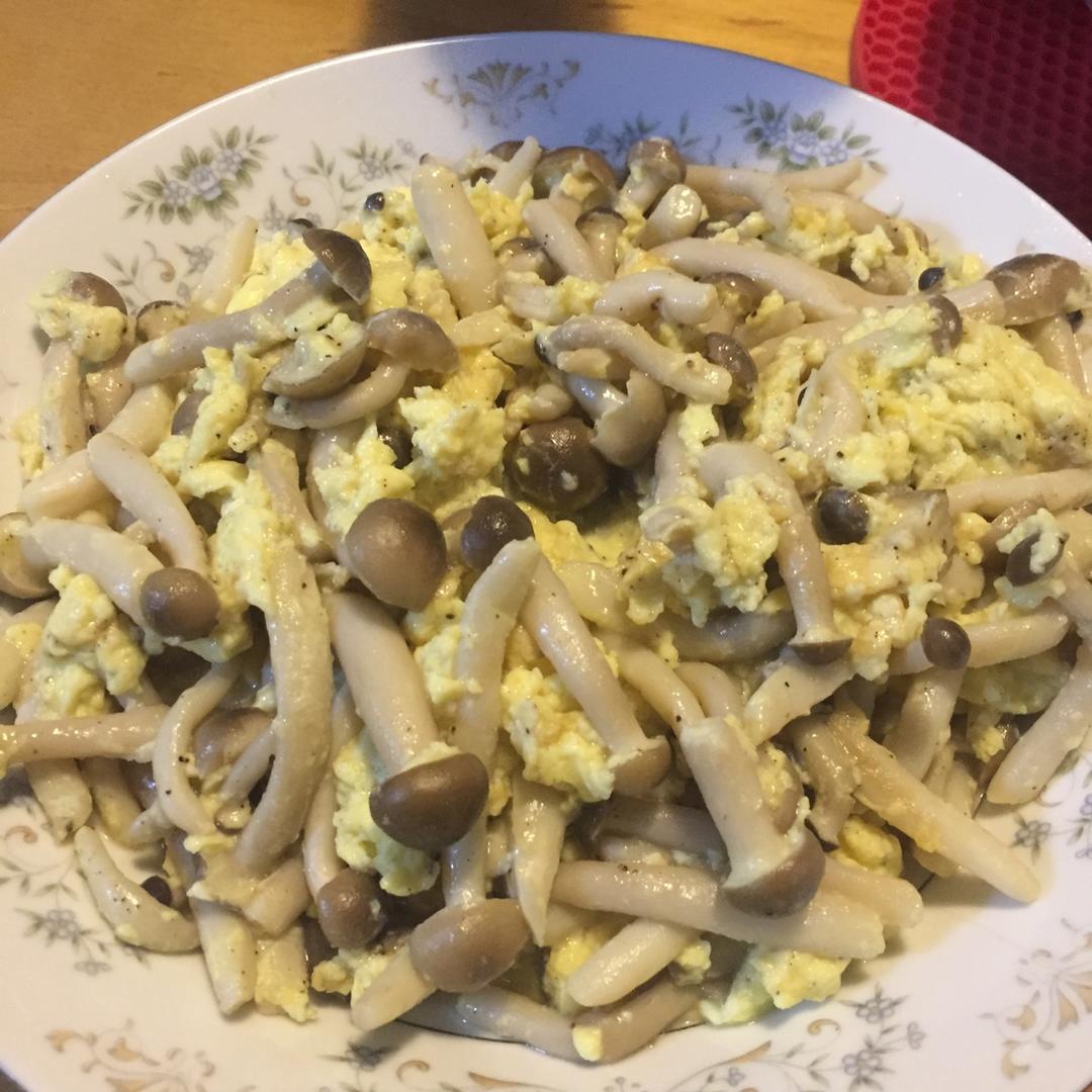 蟹味菇滑蛋