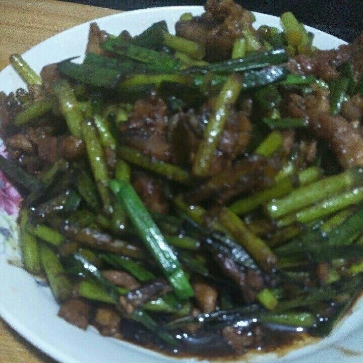 蒜薹炒肉