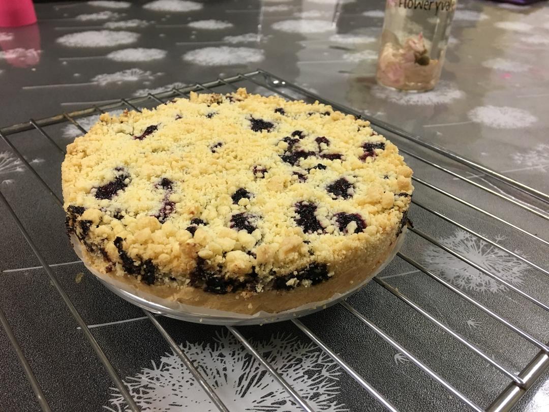 蓝莓酥粒小方块Blueberry Crumber Bars